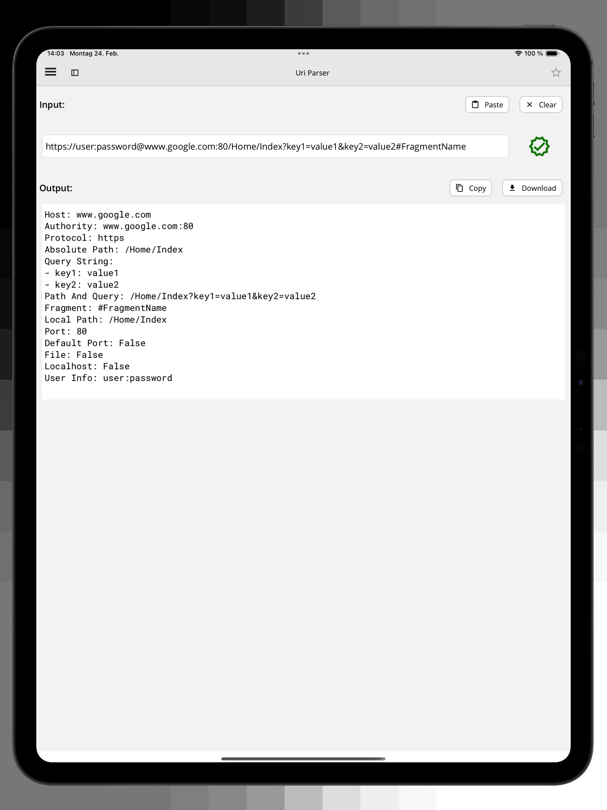 CodeSwissKnife iPad screenshot 5